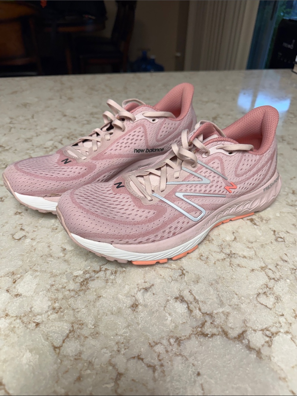 New Balance Pink Women's Athletic Running Sneakers. Size 10.5